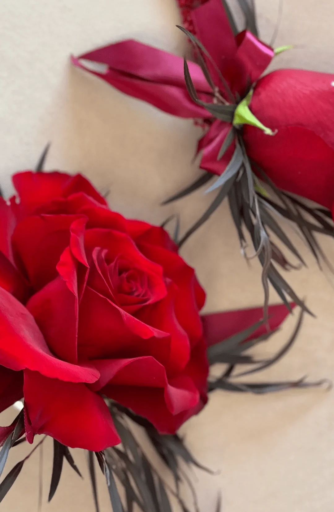 Courage and boutonniere for Graduation